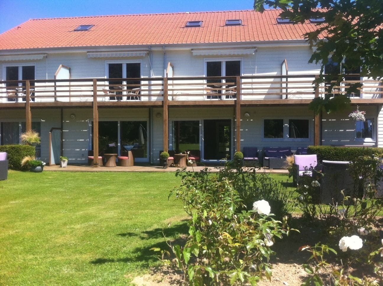 Les Jardins D'Ulysse, The Originals Relais Hotel Cucq Bagian luar foto