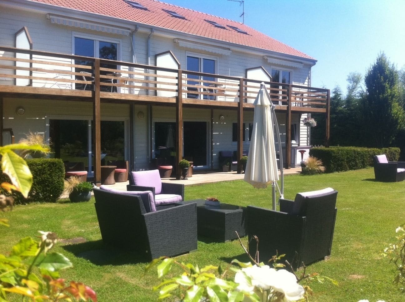 Les Jardins D'Ulysse, The Originals Relais Hotel Cucq Bagian luar foto
